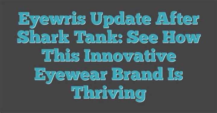 Eyewris: Revolutionizing Eyewear for Modern Lifestyles